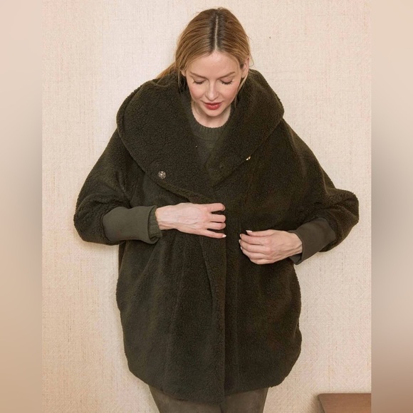 Hatch Jackets & Blazers - Hatch - The Coco Coat (Pine, O/S) BRAND NEW WITH TAGS